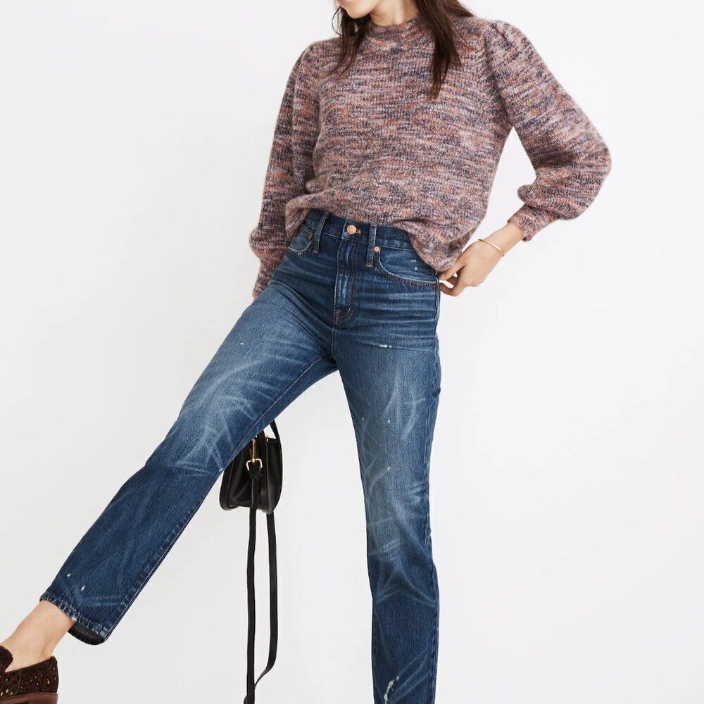 Madewell Classic Straight Jeans in Croston Wash